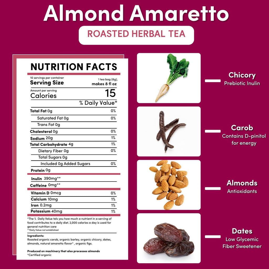 Almond Amaretto Roasted Herbal Tea