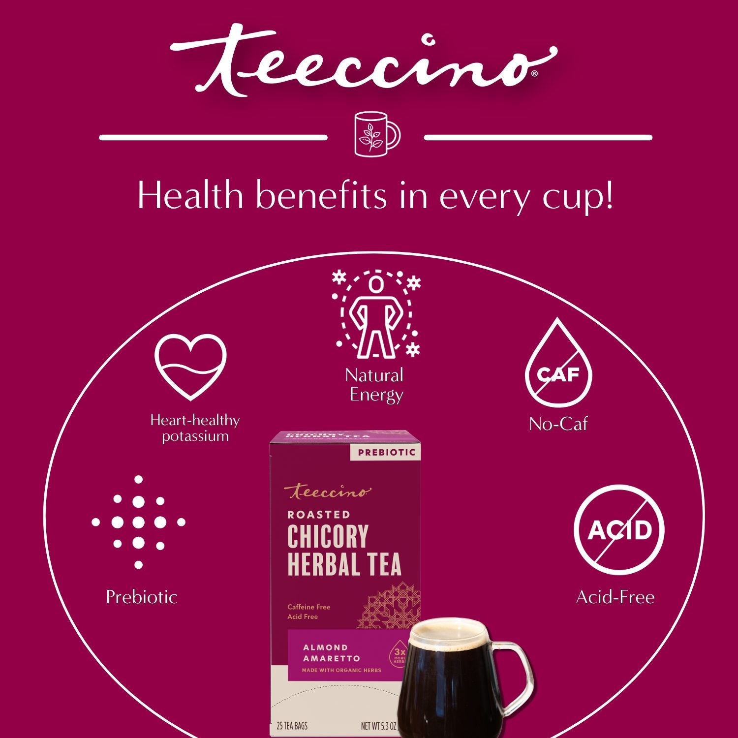 Almond Amaretto Roasted Herbal Tea