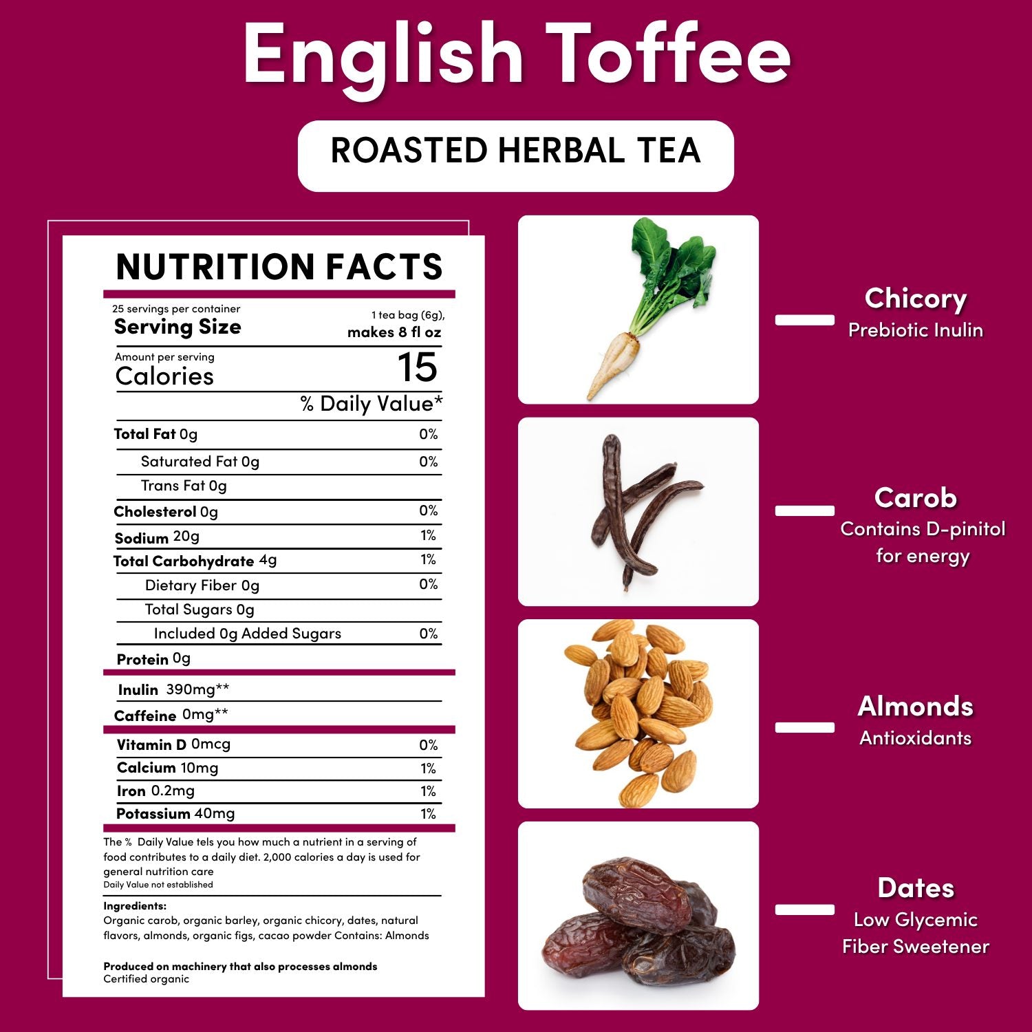 English Toffee Roasted Herbal Tea