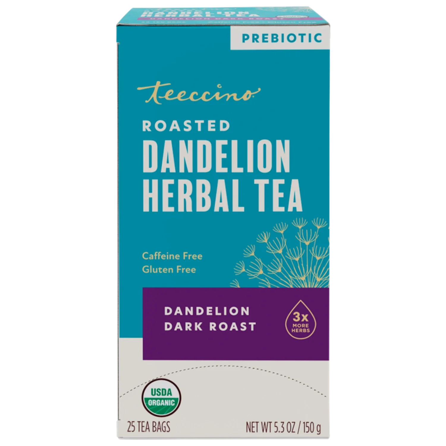 Dandelion Dark Roast Roasted Herbal Tea
