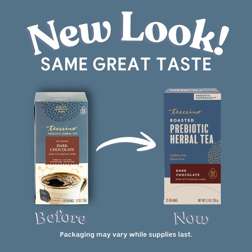Dark Chocolate Prebiotic SuperBoost Herbal Tea