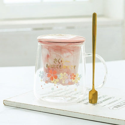 Sakura Tea Infuser Cup