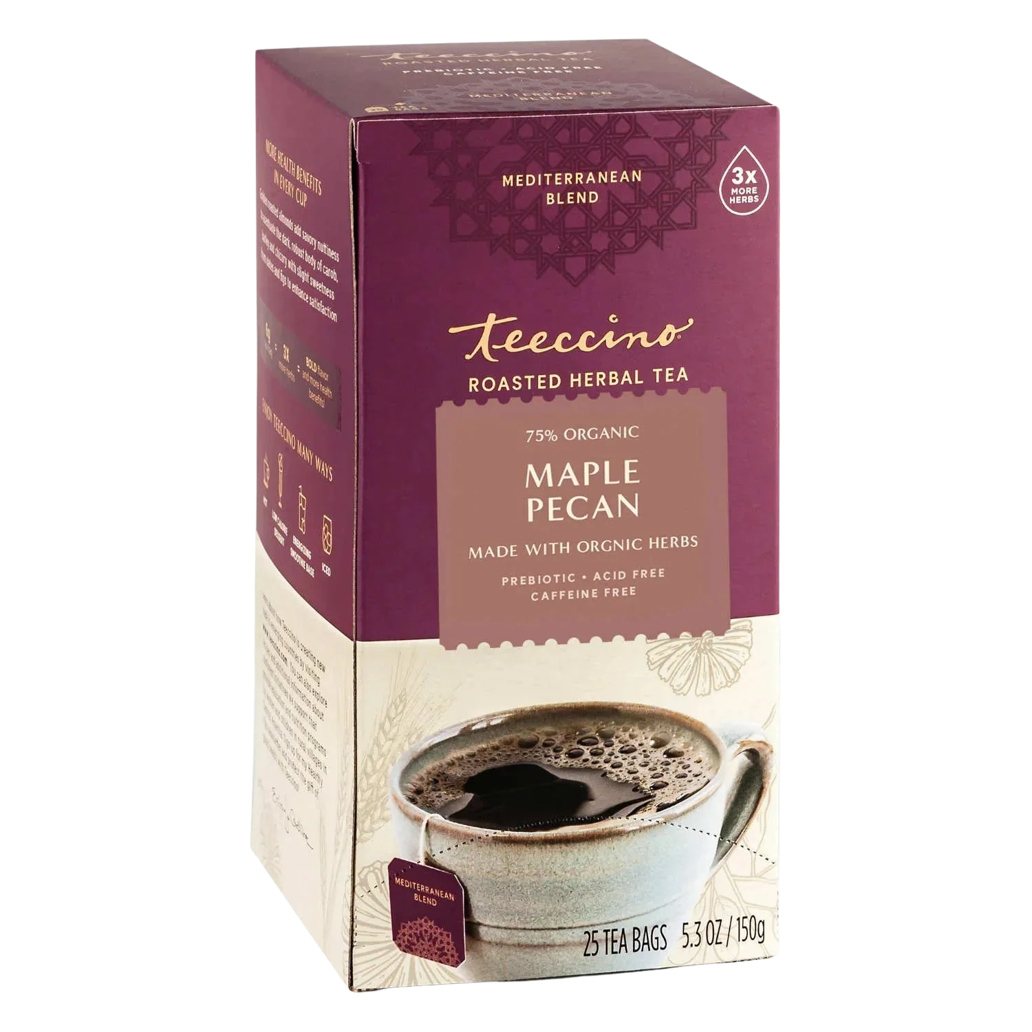 Maple Pecan Roasted Herbal Tea