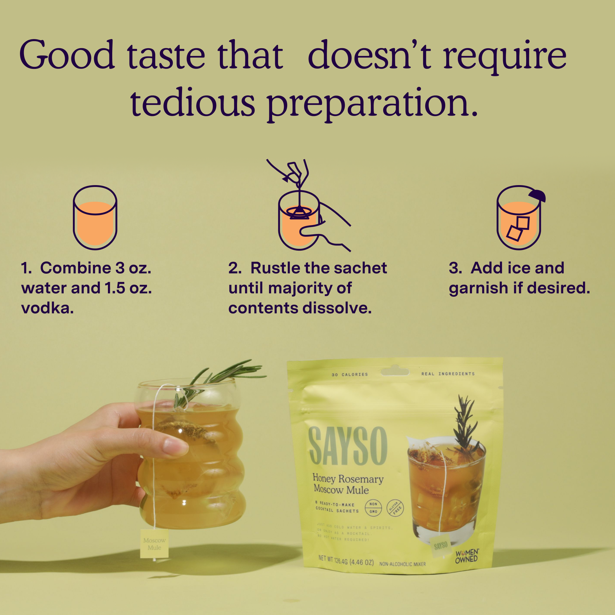 Honey Rosemary Moscow Mule Tea Bags