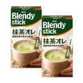 AGF Blendy Stick Matcha Au Lait Green Tea Latte 6 Sticks x 2 Boxes